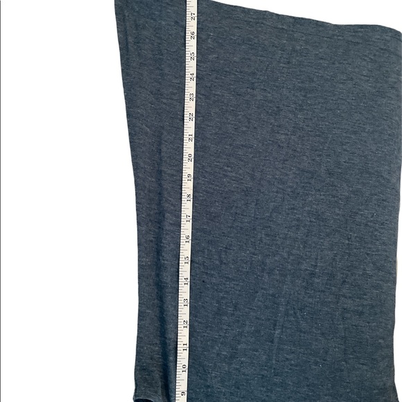 Light Blue Speckled Loose Fit Sleeveless V-Neck Tunic Size Small - Picture 6 of 6